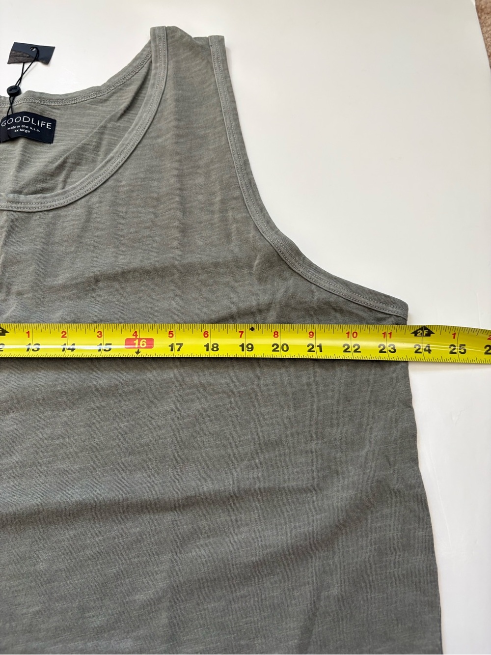 Goodlife Gray Tank Size XXL New with tags - Picture 6 of 7